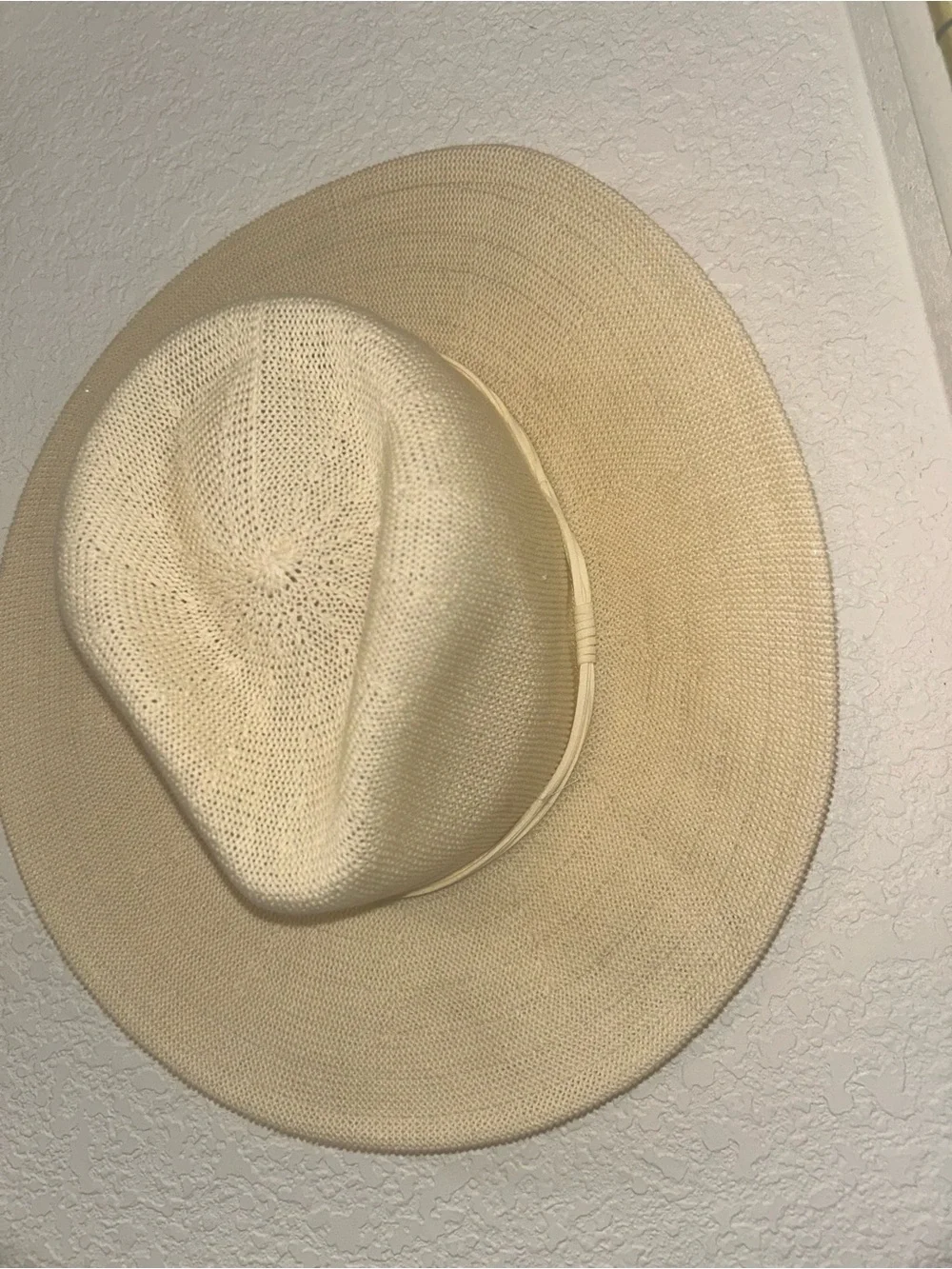 NWT WYETH The Beacon Mesh Panama Wide Brimmed Hat in IVORY
